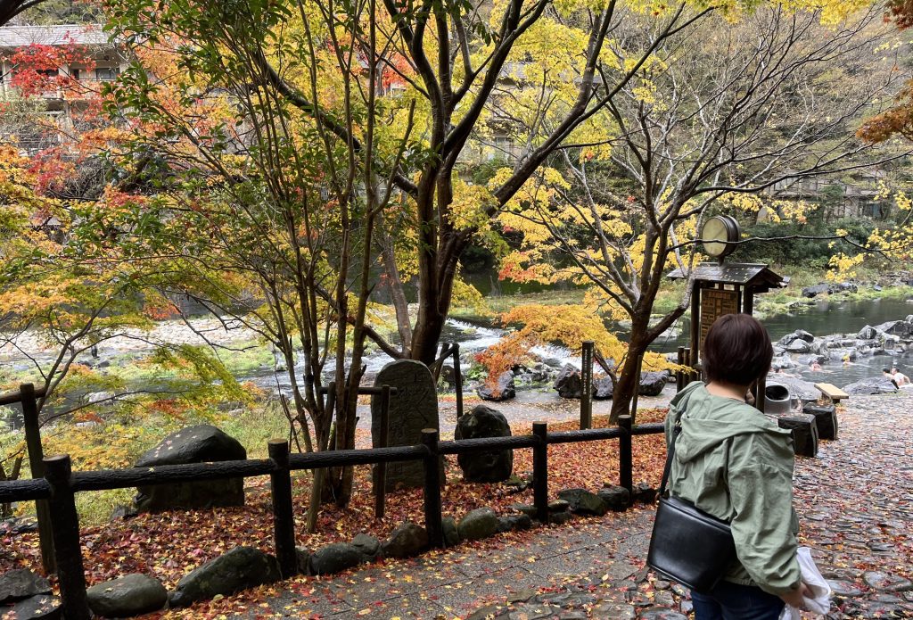 潜在意識コーチ養成・受講生の声（40代女性ヒーリング講師）月収30～40万円が安定し、初めて月100万円を達成！秋の紅葉を楽しみながら散策中